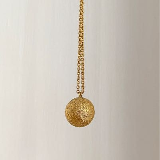 Gold Lava_Single Pendant