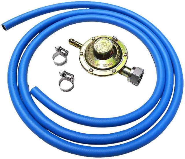 REGOLATORE FISSO BASSA PRESSIONE CON TUBO PER GPL 