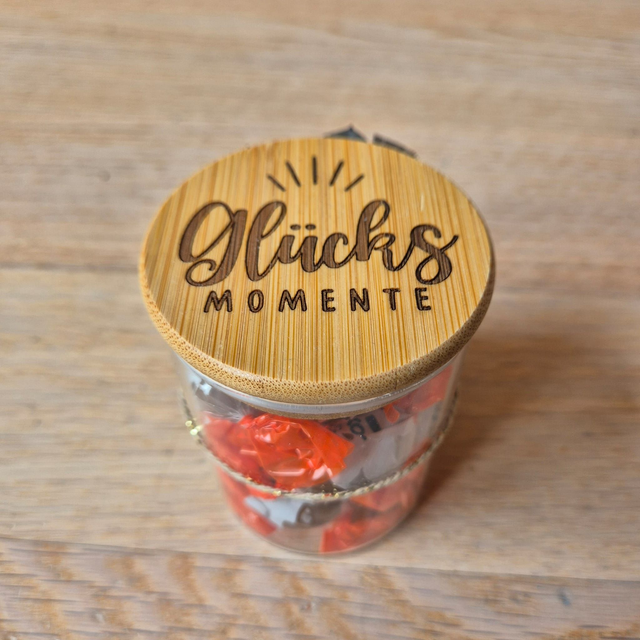 Vorratsglas, Glücksmomente (mini)