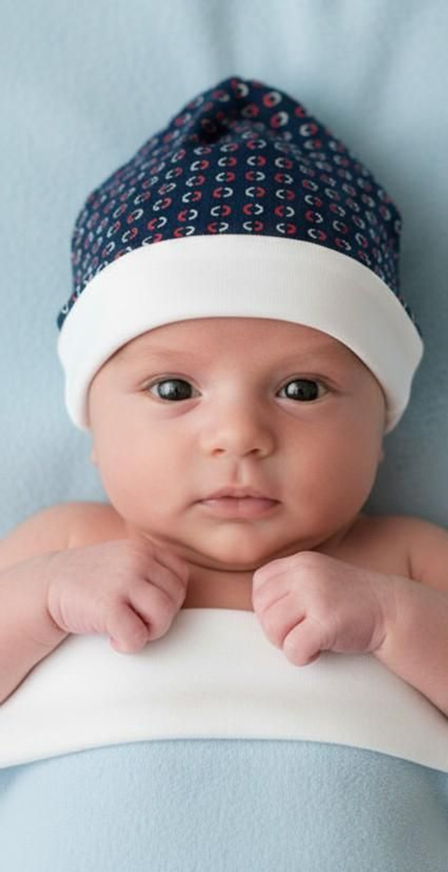 Bonnet réversible matelot 