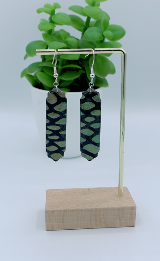 Boucles d'Oreilles Ecailles