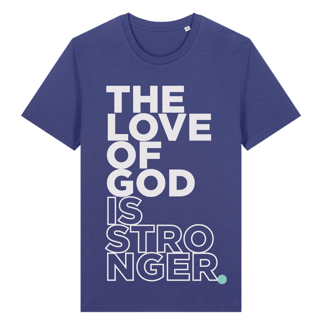 TLOGIS T-SHIRT UNISEX DEEP PURPLE 