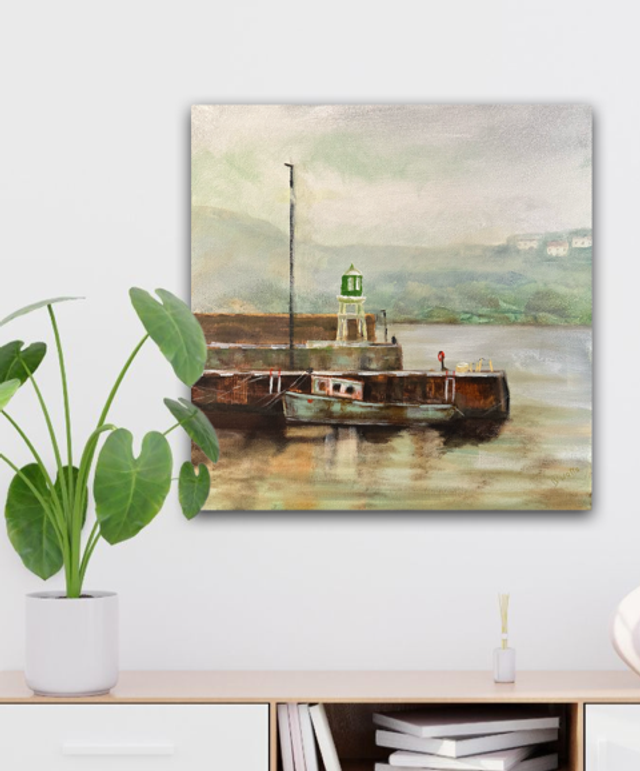 Port Erin Fog - Di Watts