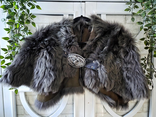 Shearling Sheepskin Mantle 