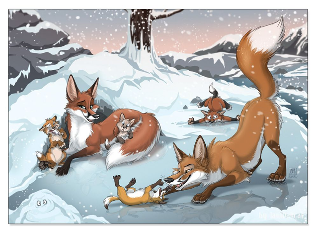 His first brain freeze (A4)