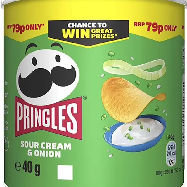 Pringles Sour Cream &amp; Onion