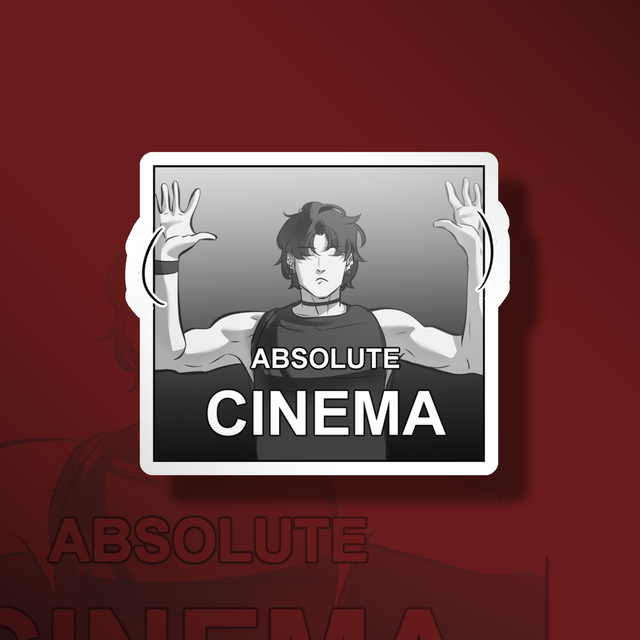 ABSOLUTE CINEMA STICKER