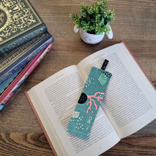 Marque-page 062 : Algues marines