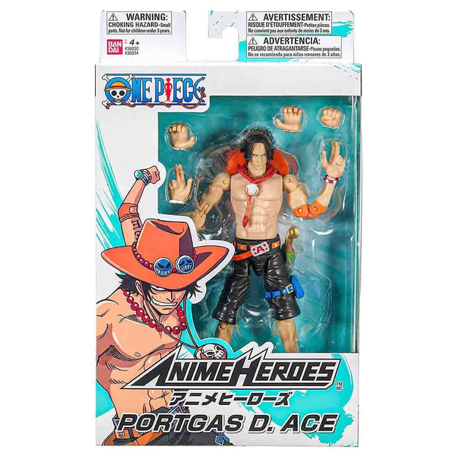 One Piece: Portgas D. Ace Anime Heroes Figure