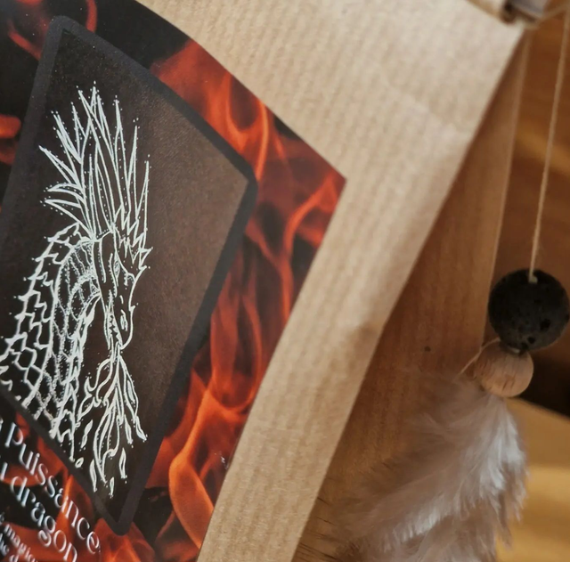 La puissance du dragon - infusion de feuilles de thé et plantes