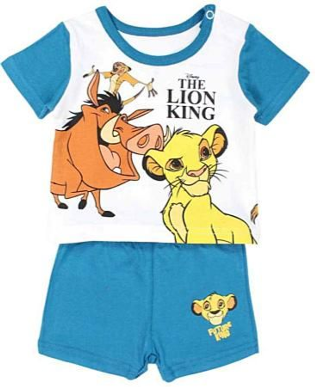 Ensemble T-shirt et Short - Roi Lion ( 6 mois)