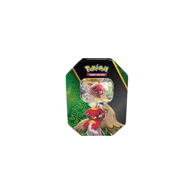 Divergent Powers Hisuian Decidueye V Tin 2022 - Pokémon English