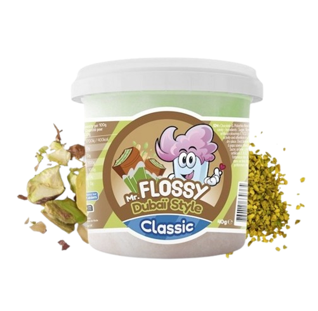 Mr Flossy Barbe à papa Classic Dubaï Style 40 Gr 