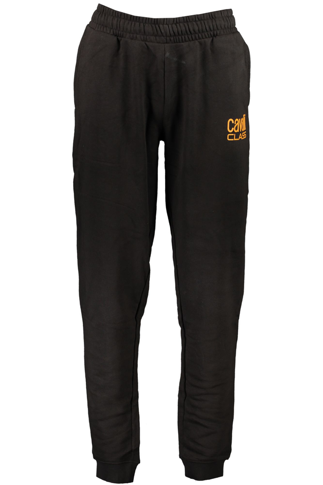 CAVALLI CLASS PANTALONE UOMO NERO