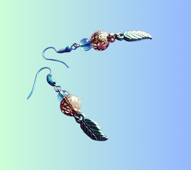 A Boucles d'Oreille Rêve bleu
