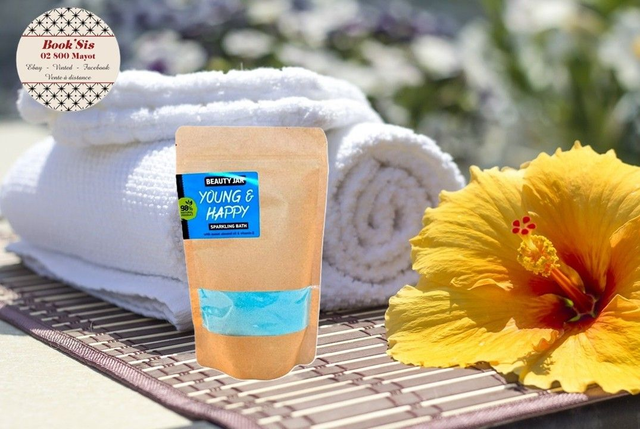 Beauty Jar " Poudres de bain pétillante Jeune &amp; heureux "