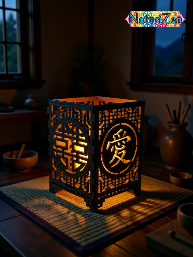 Lanterne Amour & Sérénité