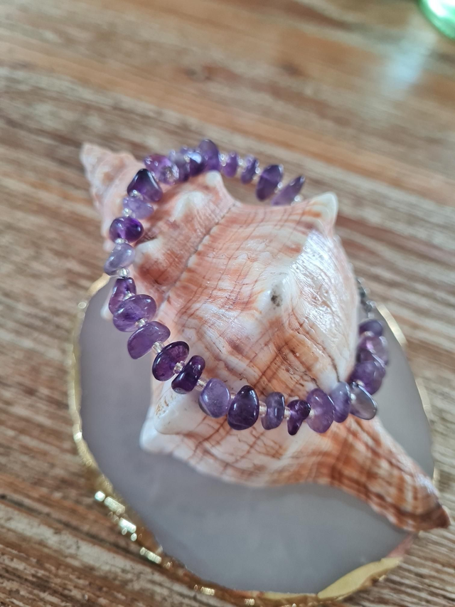 Bracelet améthyste 