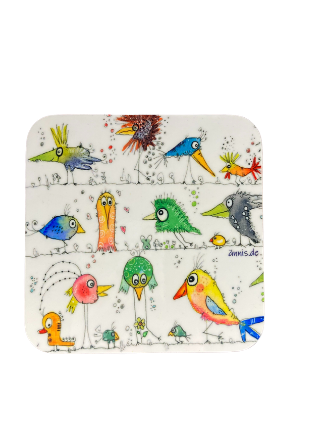 Untersetzer "Vögel"