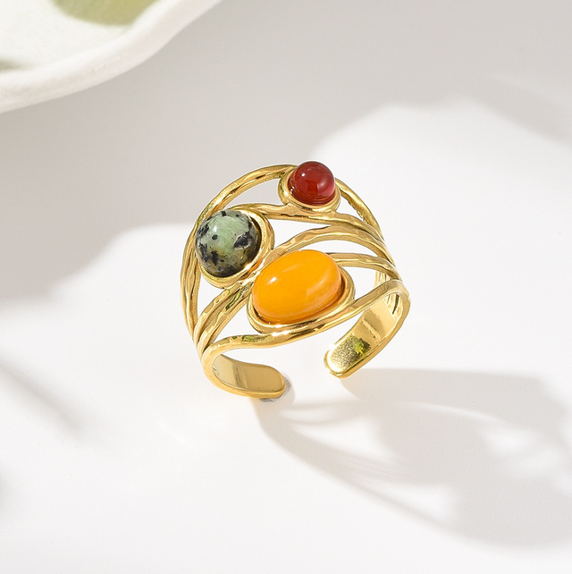 Bague pierre