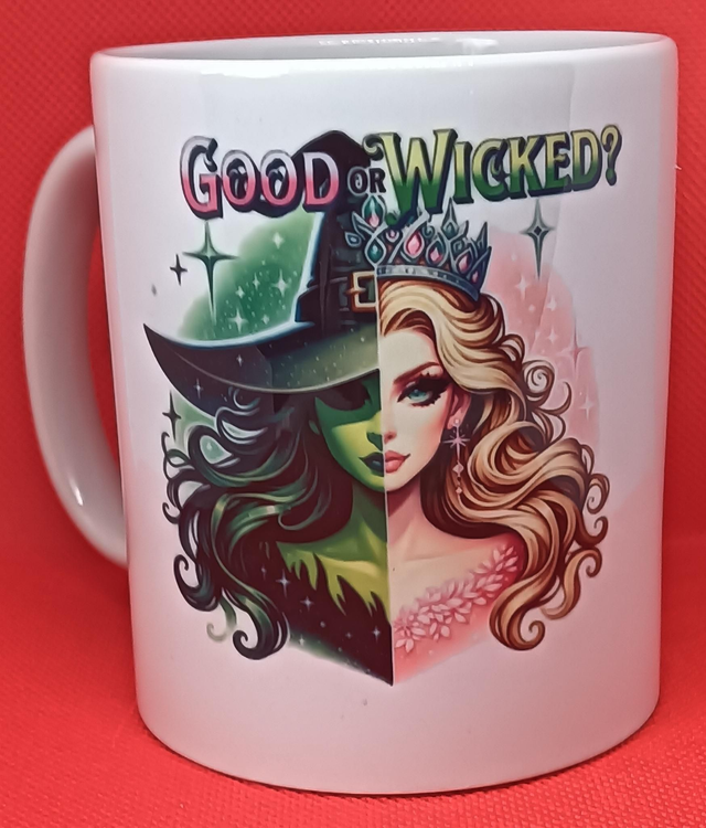 Custom Printed Wicked Good/Wicked Mug