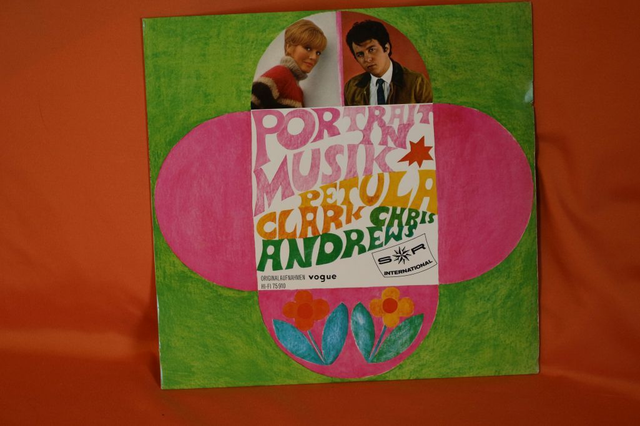 Vinyl LP Petula Clark & Chris Andrews "Portrait in Musik"