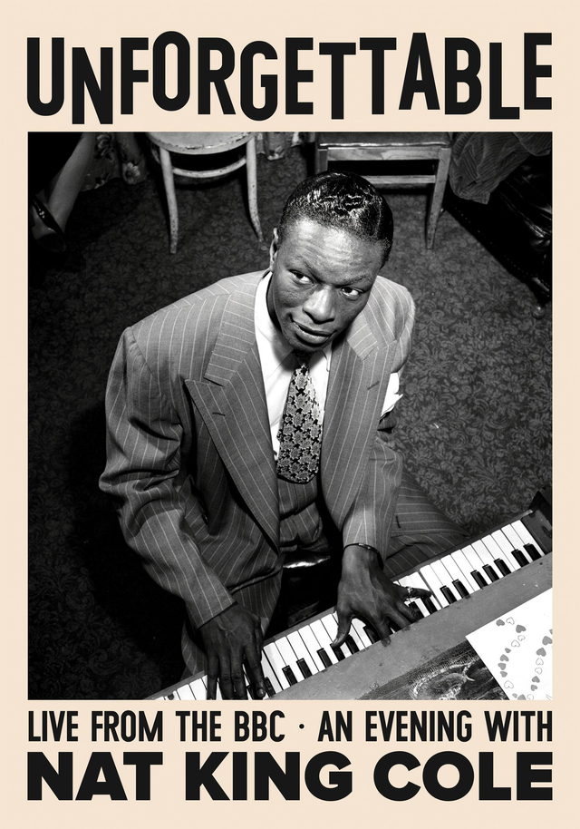 Nat King Cole Jazz Poster