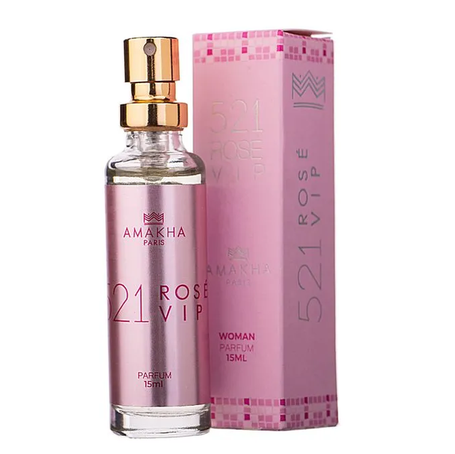 Deo Colônia Feminino 521 Vip Rosé 15ml