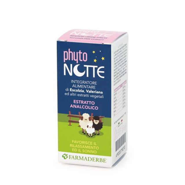 Integratore Phyto Notte Estratto Analcolico Farmaderbe