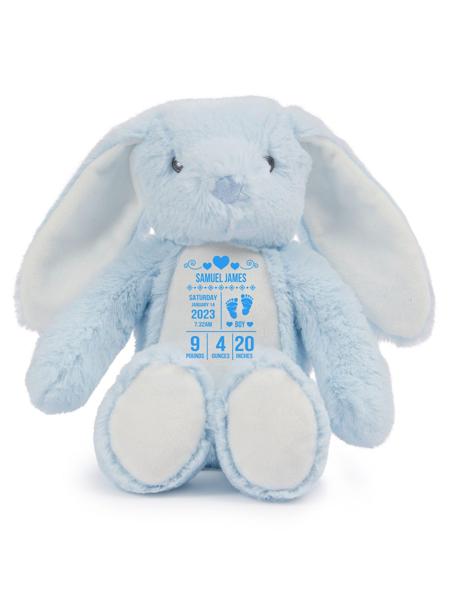 Personalised Bunny Teddy New Baby