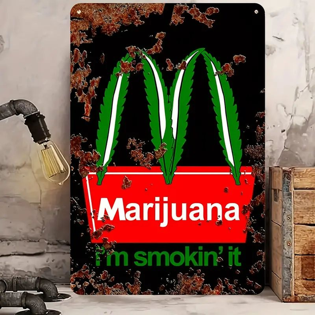 I'm smokin' it - tábla