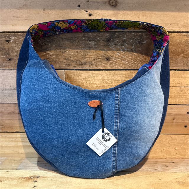 Recycled Jeans Handbag 