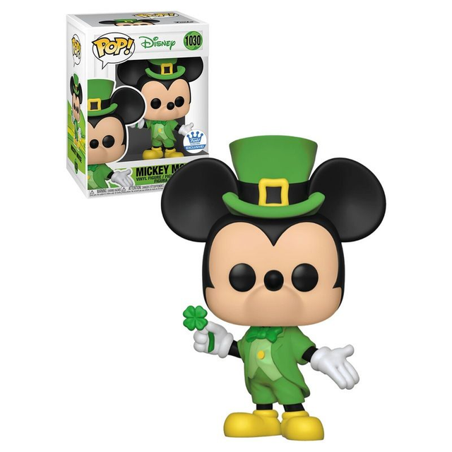 Funko POP Disney St. Patrick’s Day Mickey Mouse 1030 Vinyl Figure