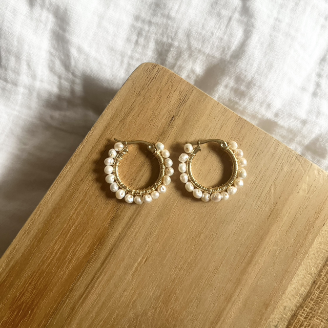 Boucles d’oreilles - Sable