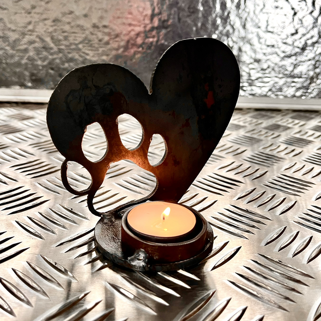 Dog Paw Tealight Holder