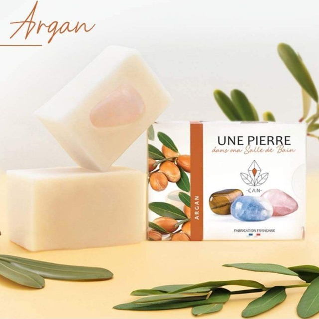 Savon Argan - Une pierre dans ma salle de bain