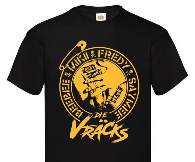 Die Vräcks - Teeshirt Sticky Spanky