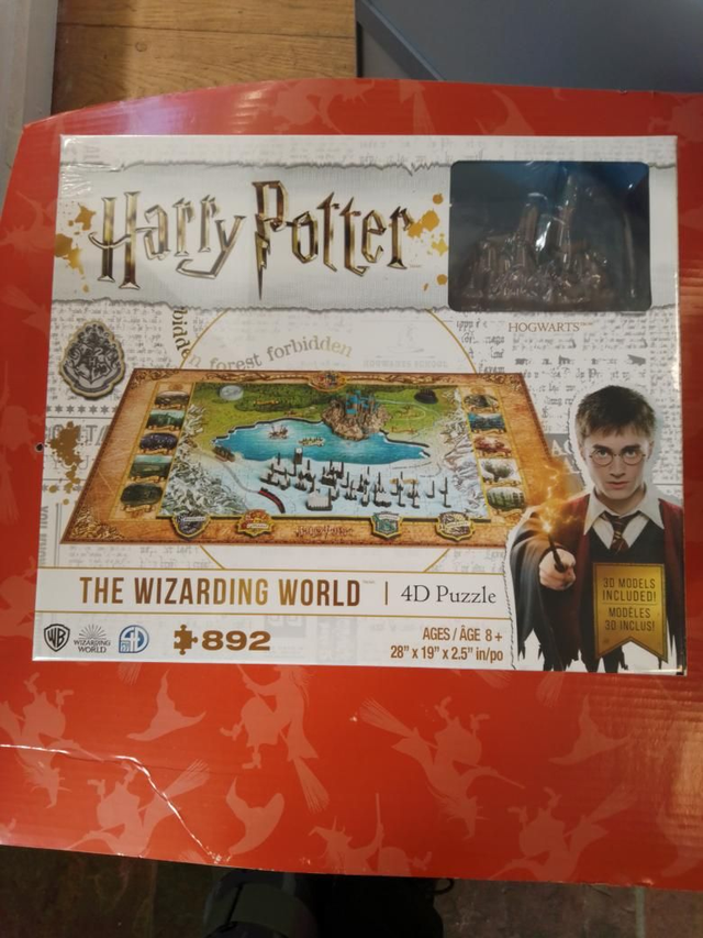 Harry Potter The Wizarding World 4D Jigsaw Puzzle 