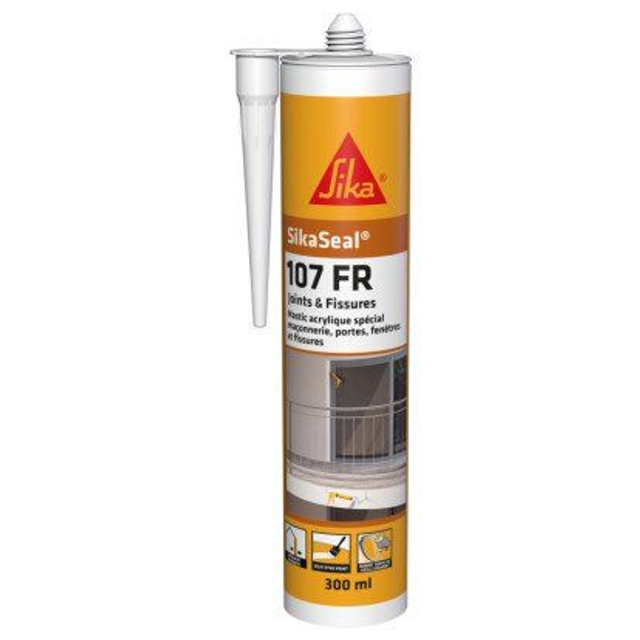 PROMO SIKA SIKASEAL 107 Joints et fissures GRIS 300 ml
