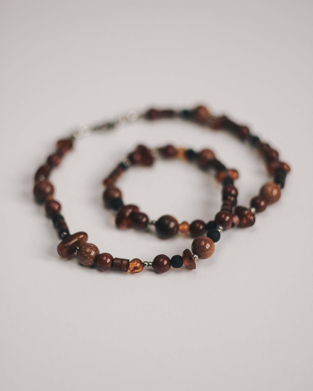 Naszyjnik koralikowy "Arabica"