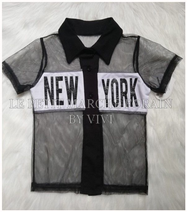 chemise new york 2-5ans
