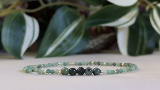 Bracelet | Émeraude - Précieux 2