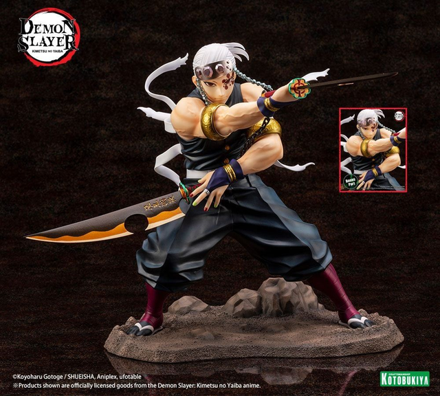Tengen Uzui (Bonus Ver.) - Demon Slayer - Statua ARTFX J 1/8 (23cm) 💥🎶