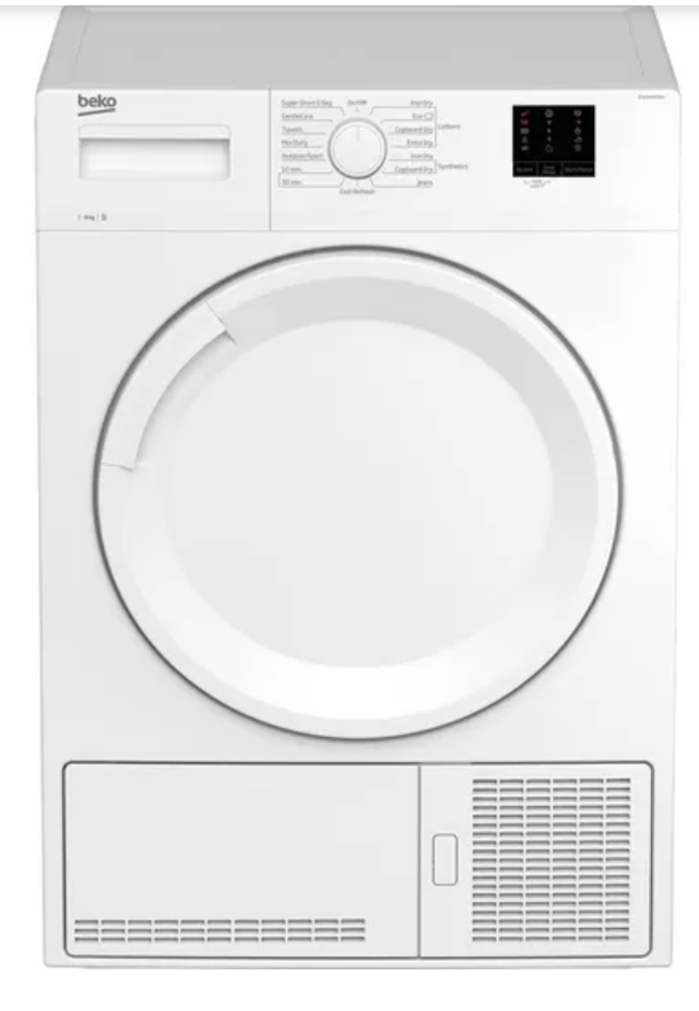 BEKO DTKCE90021W 9 kg Condenser Tumble Dryer - White