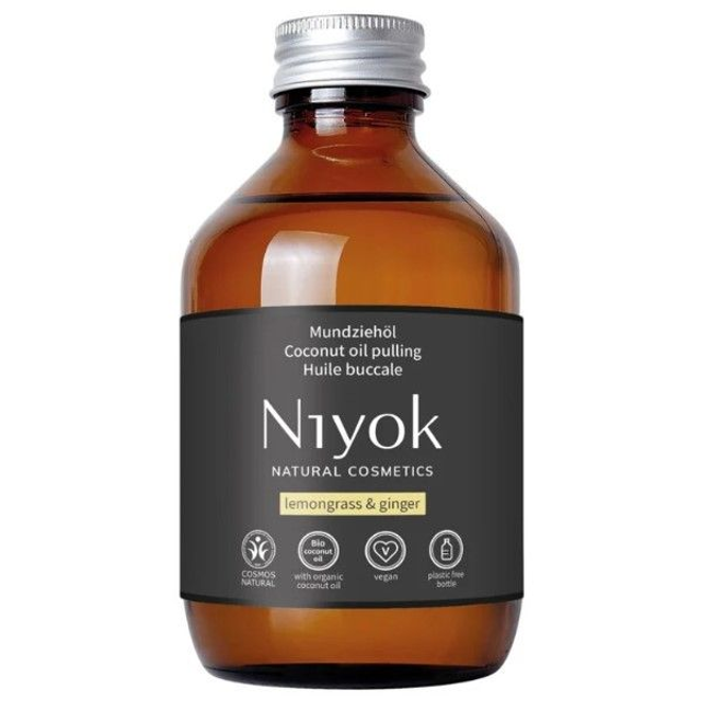Niyok Mundziehöl Zitronengras &amp; Ingwer, 200ml Flasche