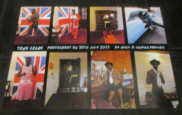 Tony Cesay 2013 Photoshoot A3 Poster (No:2)