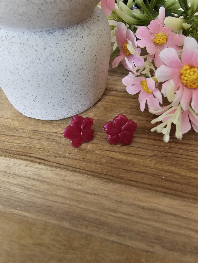 💜fleur Sauvage -"Jardin Secret"– L’éclat floral au creux de l’oreille 💜 (1)