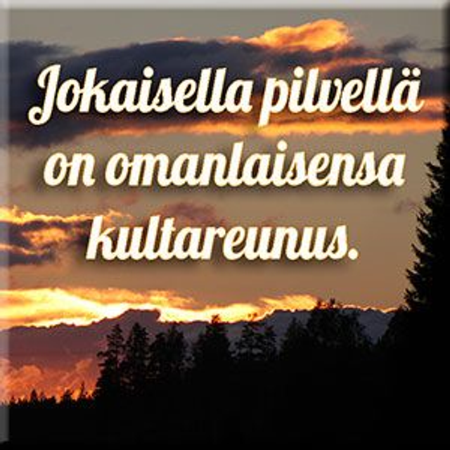 Magneetti "Jokaisella pilvellä"
