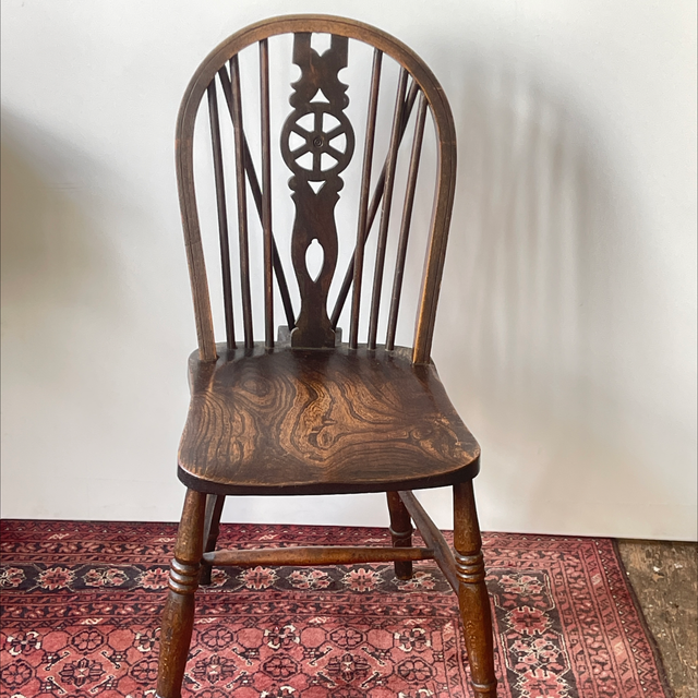  Stuhl Windsor antik England 