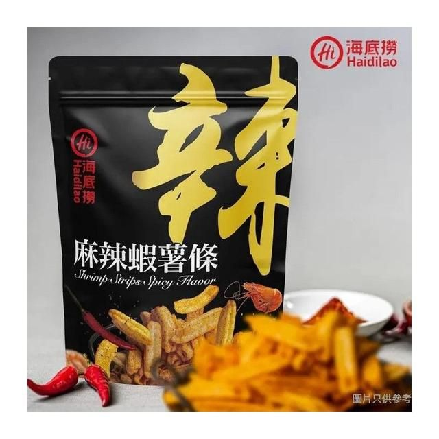 Hai Di Lao - 海底捞 Hdl Spicy Shrimp Chips 50g